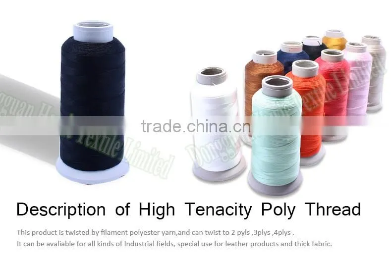 high denier polyester free fire retardant filler yarn for cable and wire