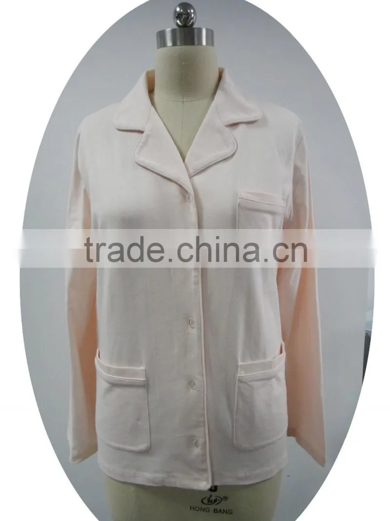 ladies' cotton pajama set