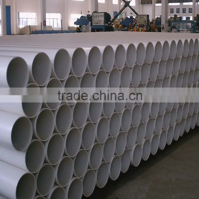 CE&ISO Certification PVC Pipe Making Machine/ 100-250mm Water Pipe Extruder Machinery