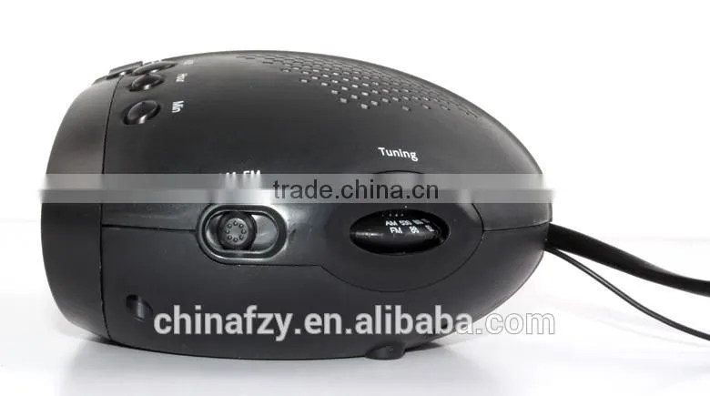 F-1750 0.6 Inch LED Clock Radio,Alarm Clock Radio AM/FM,Alarm/Snooze/Sleep Function