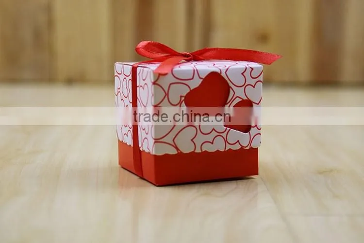 Heart Wedding Box Bomboniere Candy Box Wedding Gift Favour Party Supply