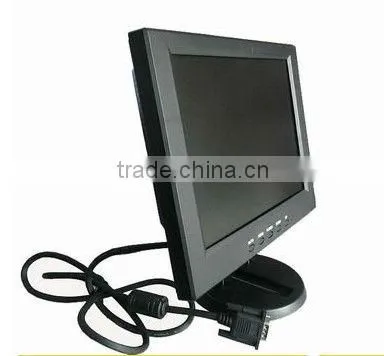10 inch lcd monitor with AV/BNC/VGA/TV inputs