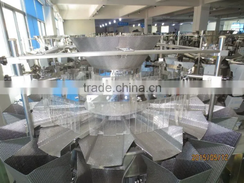 Factory price 10 Heads Electronic Food Weighing scale, Automatic Combination Multihead Weigher