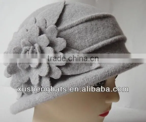 best selling lady winter knitted hat for lady