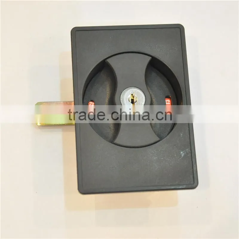 Compact shelving cabinet locker lock