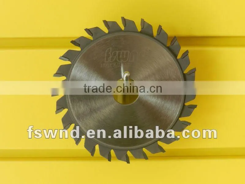 Good heat-resistancetriple-chip-flat tooth saw blades for plastics