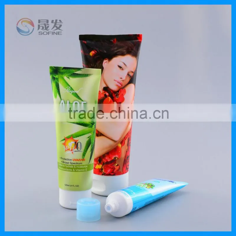 Wholesale piastic cosmetic tube packaging