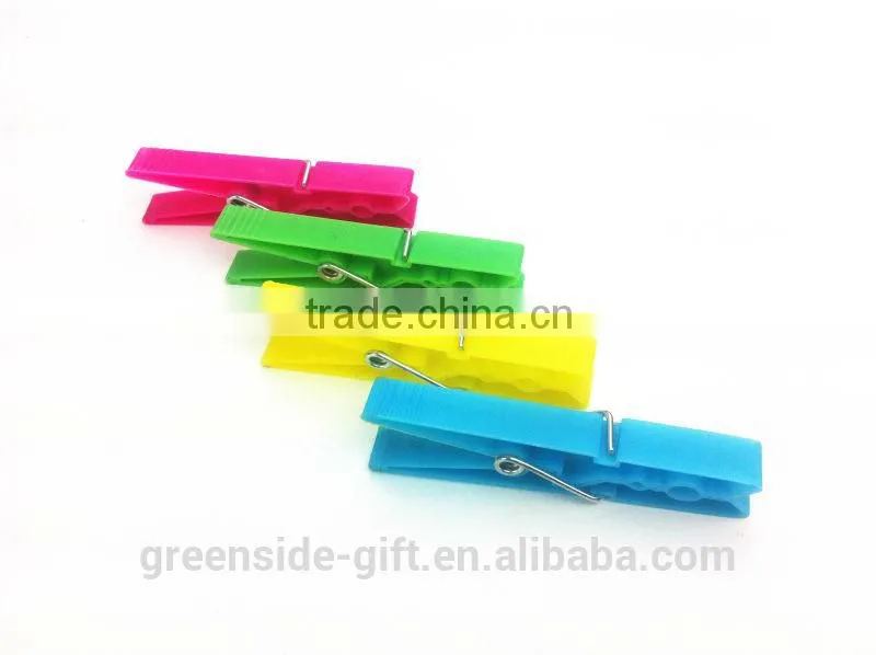 GS-1123-6pp high quality durable plastic clothes hanger pegs