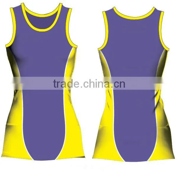 100%Polyster youth netball dress,tennis dress ,tennis uniform