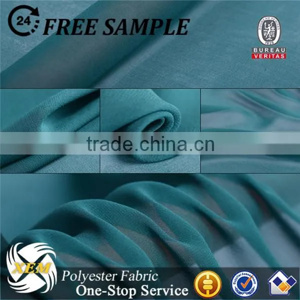 Fashion pearl chiffon fabric for party