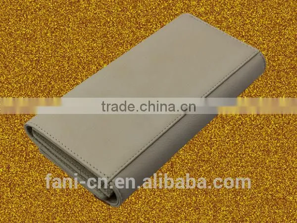 New design Guangzhou Fani leather wallets with card holders for women