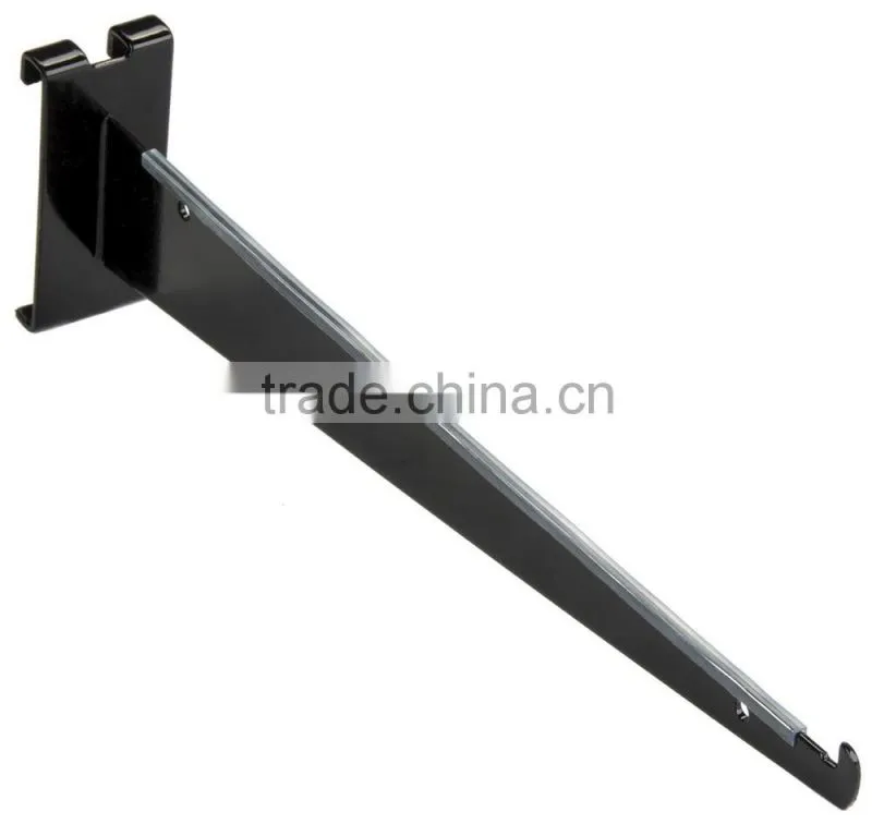 Gridwall Shelf Bracket,Metal Gridwall Faceout Hook,Glass Bracket