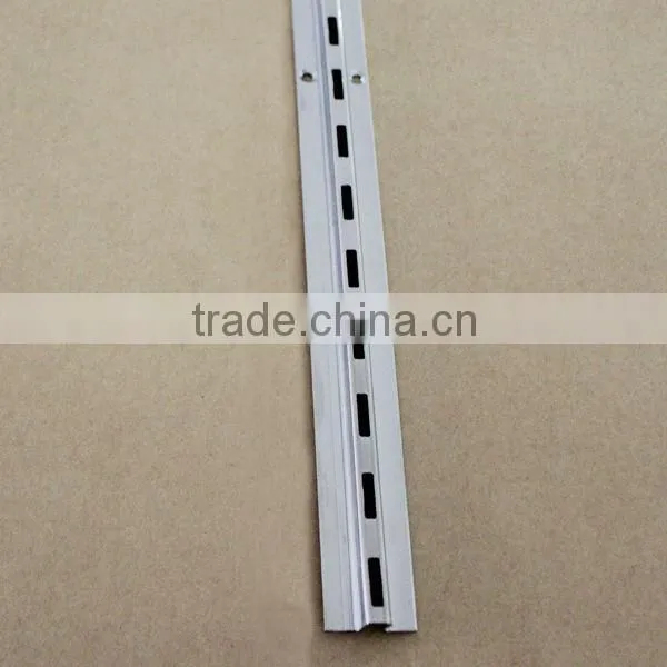 Chrome plating single slot upright,Wall Display Shelf Channel