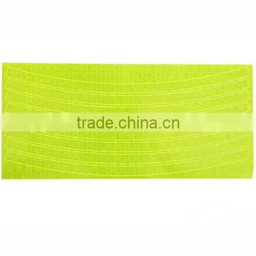 Fluorescent MTB Bike Bicycle Sticker Cycling Wheel Rim Reflective Stickers Decal for Outdoor Sports Accessories