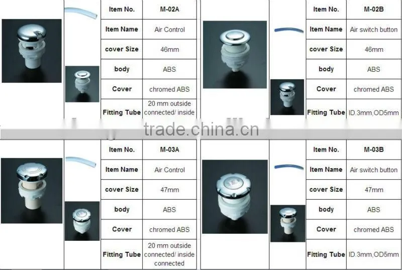 hydromassage whirlpool components