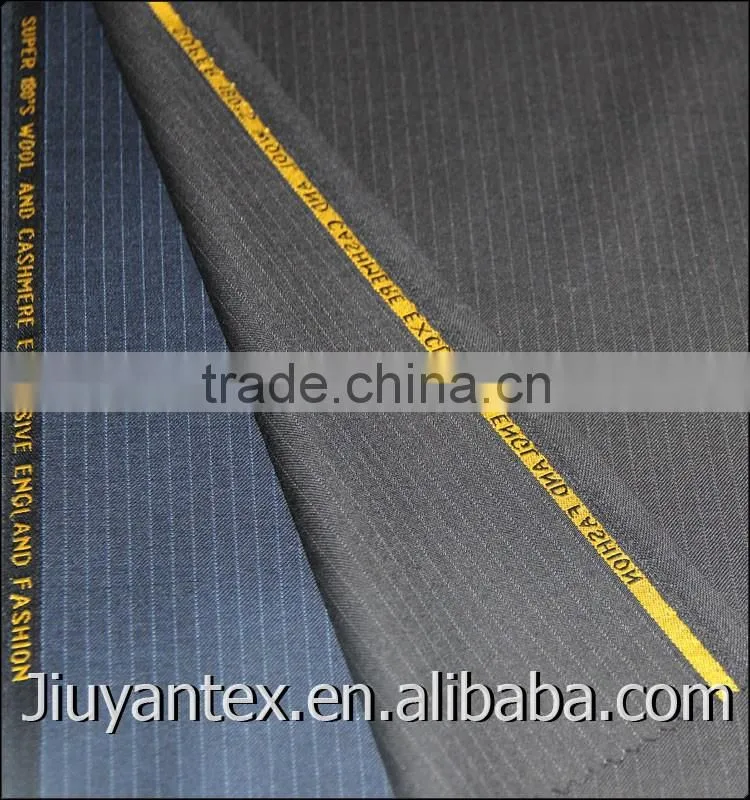 New arrivel Indonesia market hot sale trw beautiful delicate stripe twill silk handle man suiting pants fabric from China