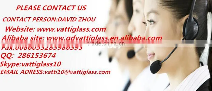 Supply good quality bergamot pear patterned glass 3mm-6mm