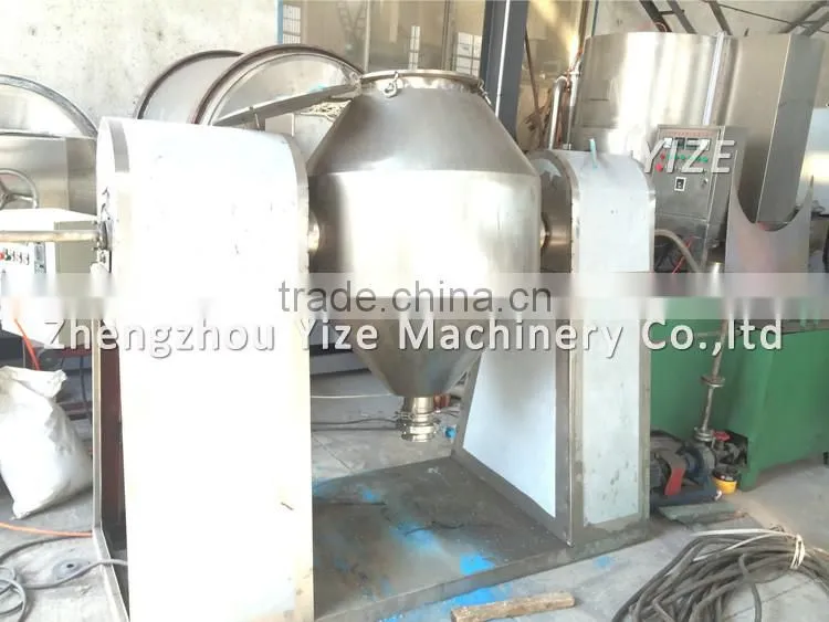 Double cone mixer for powder coating production line powder and granule mixing machine