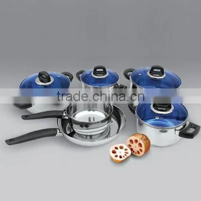 6pcs stainless steel cookware sets