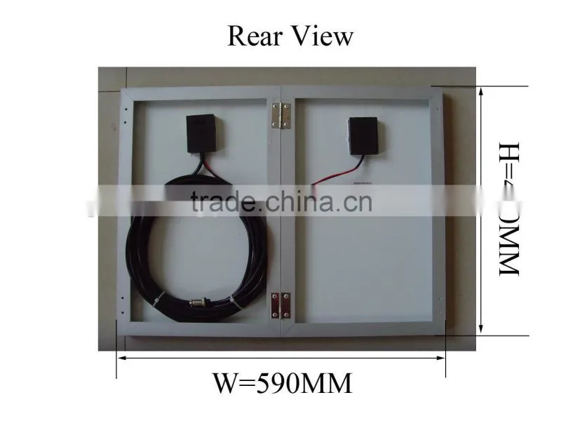 24W/18V Folding Solar Panel, High Efficiency, Free Shipping