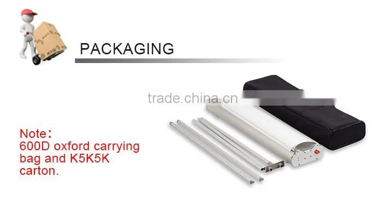 hot sale 80*200 retractable pull up stand