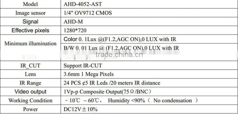 2015 New cheap HD CMOS 720P h.264 4ch AHD DVR kits