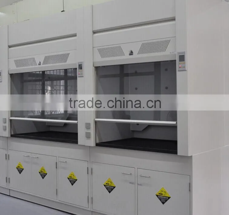 FH1200/1500/1800 Chemical Resistant Laboratory Steel Fume Hood with Fume Scrubber, 59'' Width x Depth 31.5' 'x Height 92.5''