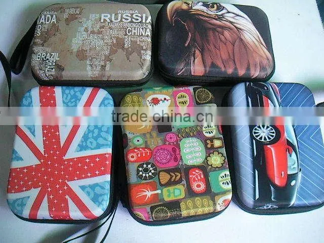 NO69d low cost printing logo leather eva brief case folder bag