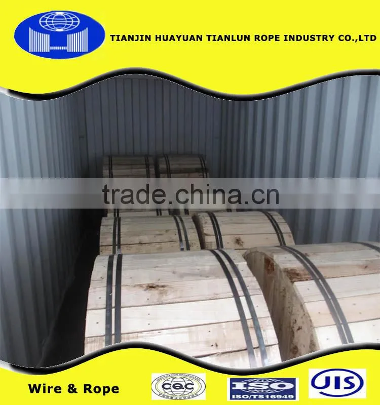 6x31WS+FC 27mm NAT STEEL WIRE ROPE