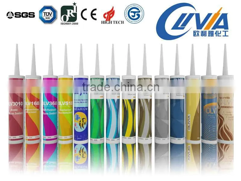 OLV168 Acetic Multi-purpose Silicone Sealant