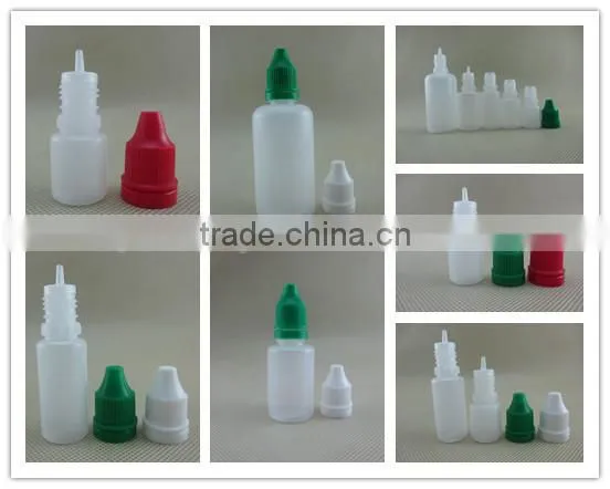 trade assurance supplier child safety cap 10 ml ldpe plastic bottle for ejuice oil
