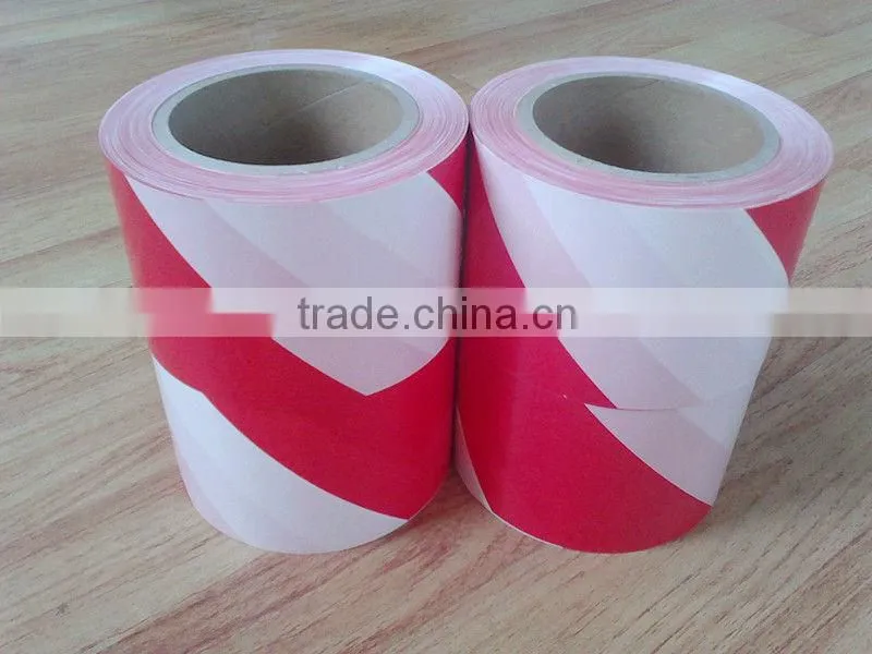 HOT SALES! safety warning stripes tape at competitve offer