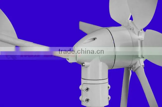 6 blades horizontal axis windmill+wind controller+600w off gird pure sine wave inverter. 3 years warranty.