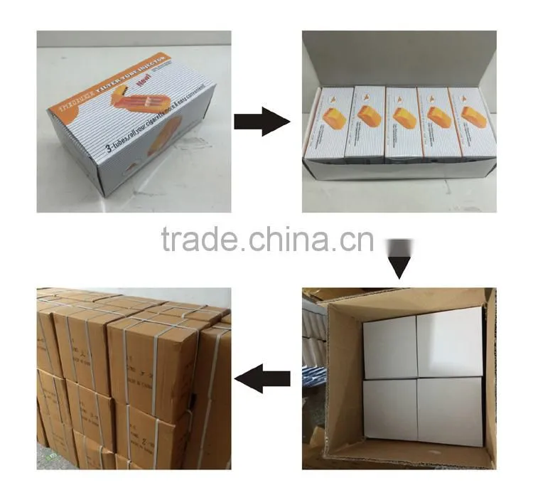 Triple Plastic Cigarette Tube Filling Machine