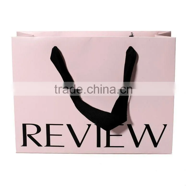 Brown Kraft Paper T-Shirt Bag Packaging, Bag Packaging