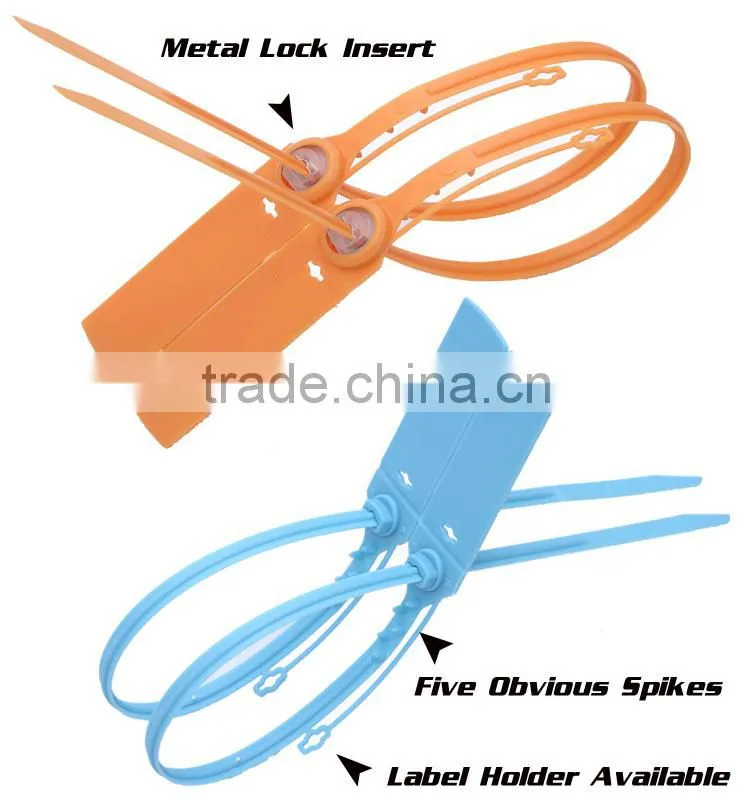 Self-locking cable ties ,Indicative Plastic Trailer Seal, Seal Plastic DP-375SY