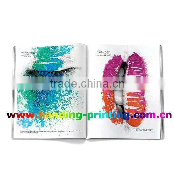 supply color printed magzine