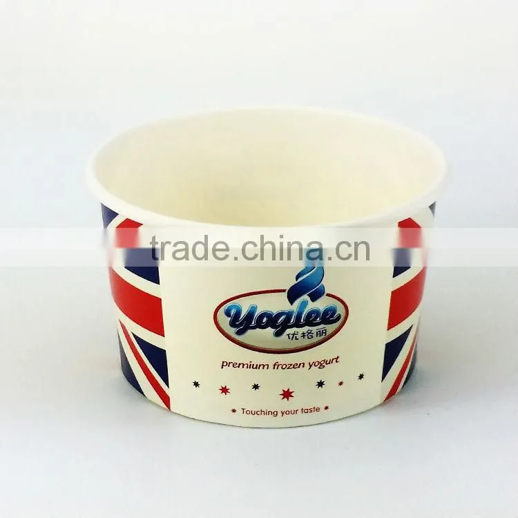 10 OZ Disposabe ice cream and yogurt paper cup