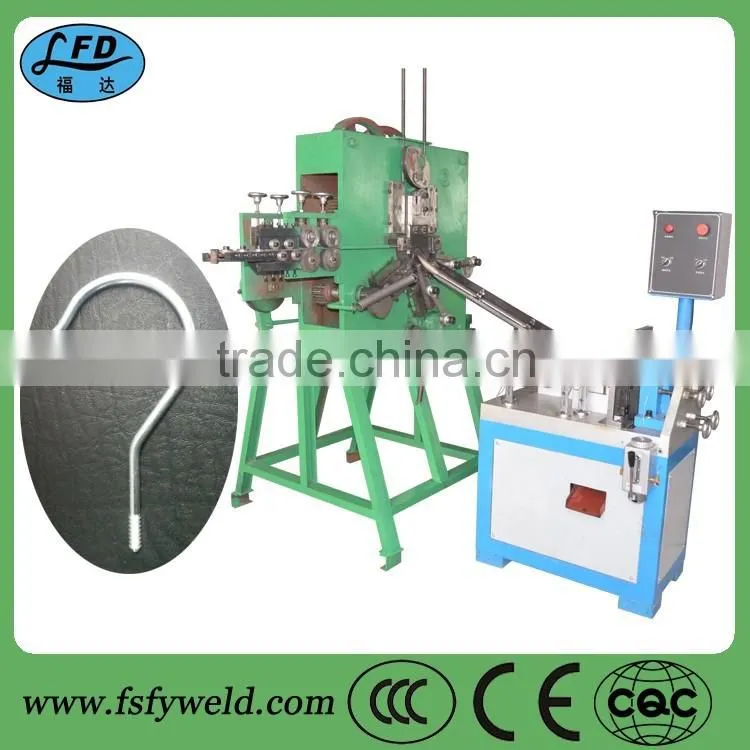 Hook making metal wire bending machine after sales service Provided more hanger hook making machine