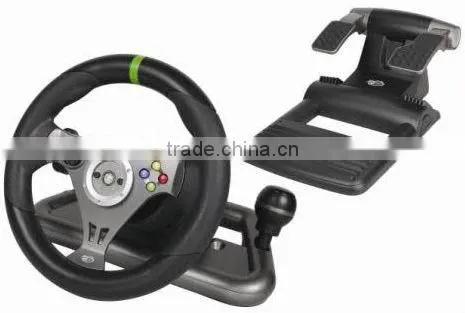 china alibaba for xbox360 steering wheel/steering wheel video game