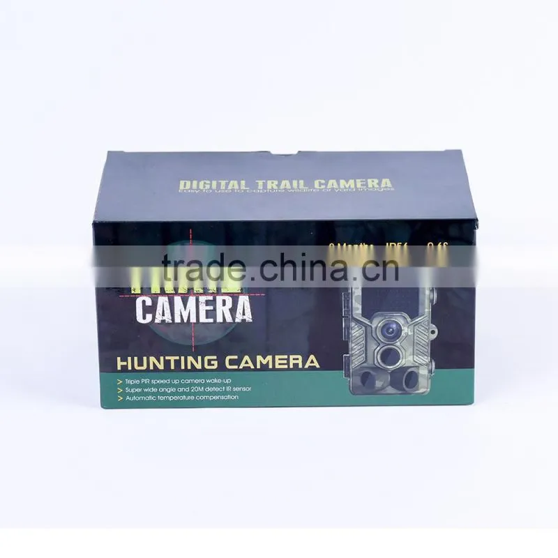Wildlife Hunting 12MP HD Digital Camera 940nm IR LED Video Recorder Rain-proof