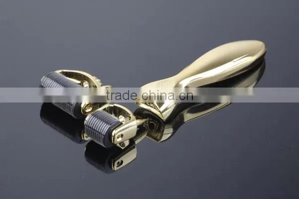 Fashion Colours Microneedle Therapy Microneedle Derma Roller with 600 Needles,1200 needles