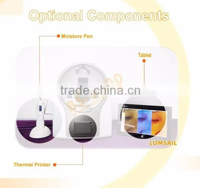 portable face analysis machine BS-3200 bia skin analyzer machine