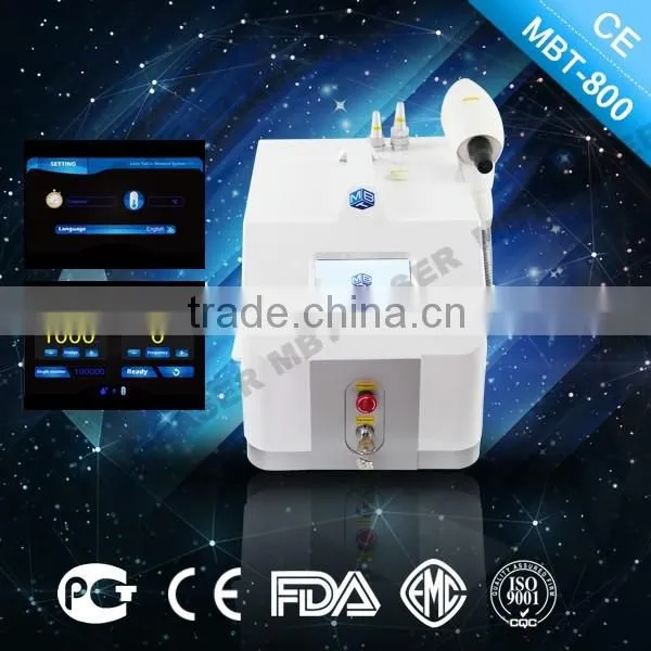 Q-switched nd:yag laser machine in prmotion / Professional Tattoo Removal Machine For Sale