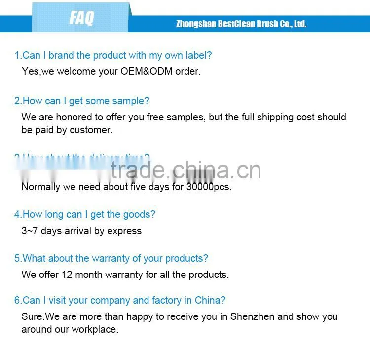 Dupont Tynex 612 Nylon Bristle Material product high quality toothbrush head for hot sale toothbrush heads