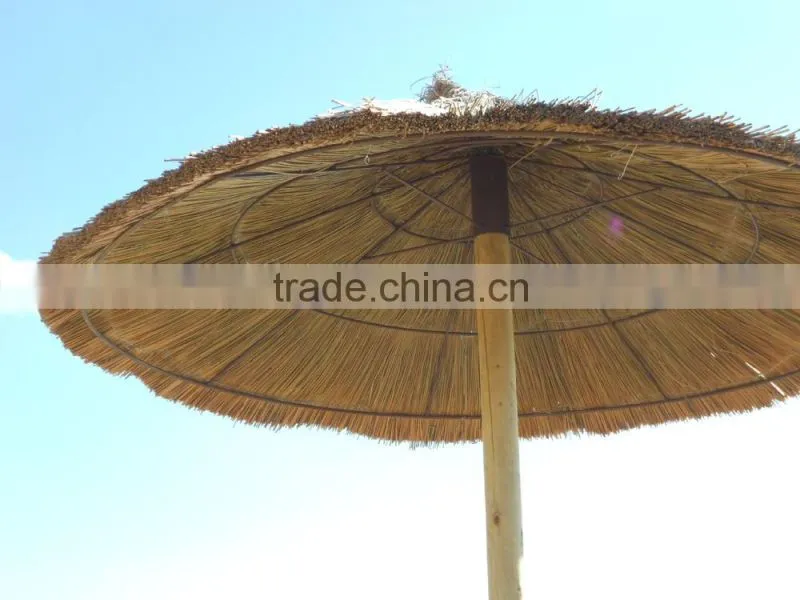 PALM LEAF THATCH UMBRELLA, SEAGRASS UMBBRELLA - CHEAPEST PRICE
