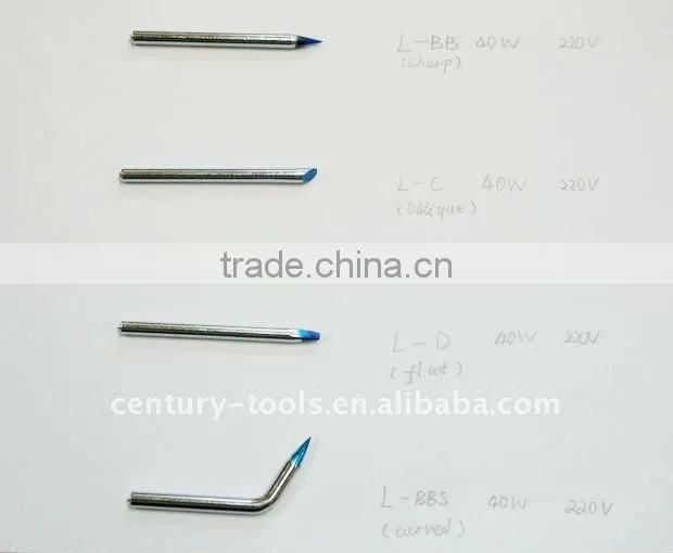 Replaceable Soldering Welding Iron Pencil Tips 60W