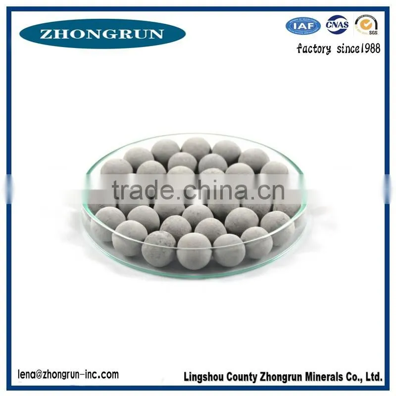 2-3mm grey fine tourmaline ceramic ball