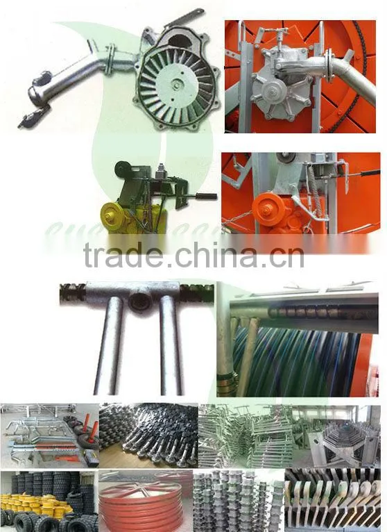 JP irrigation hose reel sprinkler machine