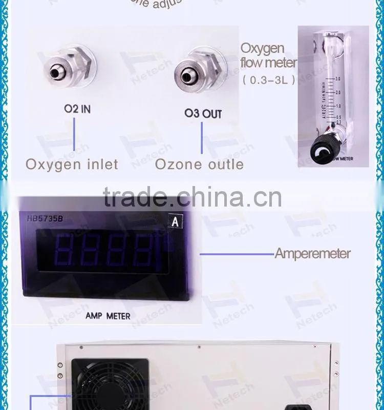 High frequence 2g 3g 5g 6g ozone medical air purifier
